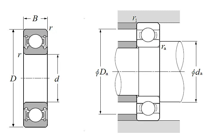 Load image into Gallery viewer, NTN Bearing-6902LLU 2RS
