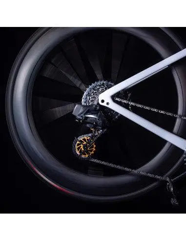 Load image into Gallery viewer, Nova Ride SRAM AXS 12S Red/Force Derailleur Pulley (Gold)
