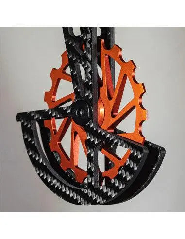 Load image into Gallery viewer, Nova Ride SRAM AXS 12S Red/Force Derailleur Pulley (Orange)
