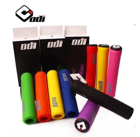 Load image into Gallery viewer, ODI Bicycle Grips MTB Silica Gel Handlebar Grip Bicycle Silicon Handle Bar Grips Non-slip Cycling Parts
