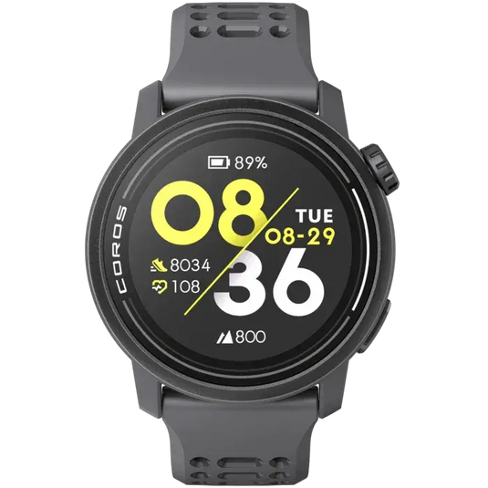 GPS Smartwatch | PACE 3 - Silicone Band (Black) - MADOVERBIKING -  COROS