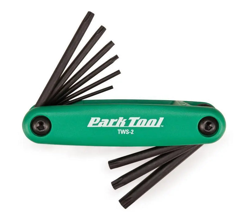 Load image into Gallery viewer, Park Tool Fold-Up Star Shaped Driver Wrench Set
