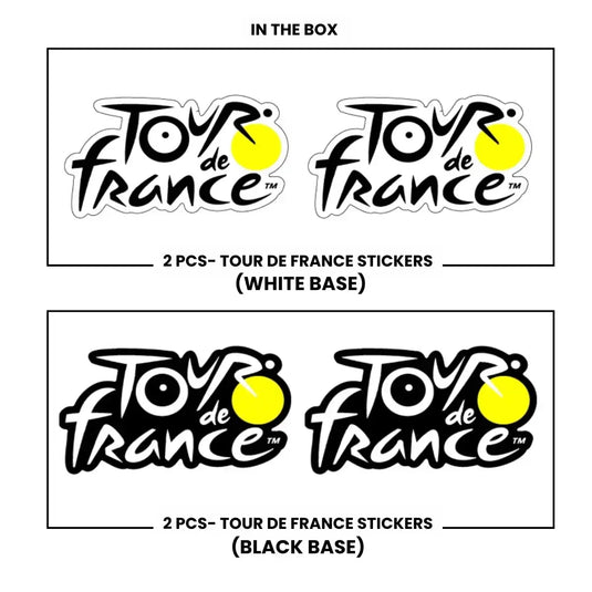 Premium Tour De France Vinyl Sticker (Set of 4) MADOVERBIKING MADOVERBIKING