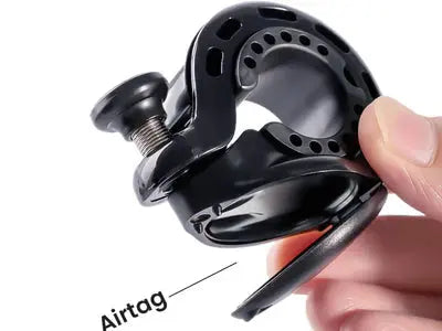 RAVEMEN BICYCLE BELL | Q2 - WITH AIRTAG HOLDER FEATURE - MADOVERBIKING