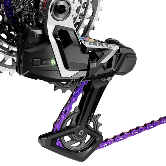 SRAM BICYCLE CHAIN FOR 12 SPEED DRIVETRAIN | FORCE E1 (PURPLE)