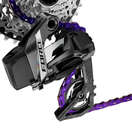 SRAM BICYCLE CHAIN FOR 12 SPEED DRIVETRAIN | FORCE E1 (PURPLE)