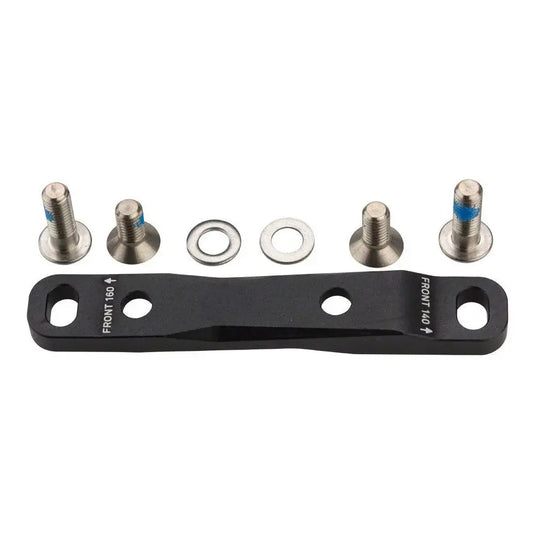 SRAM SMALL PARTS DISC BRAKE CALIPER ADAPTER FOR FLAT MOUNT FRONT 140/160