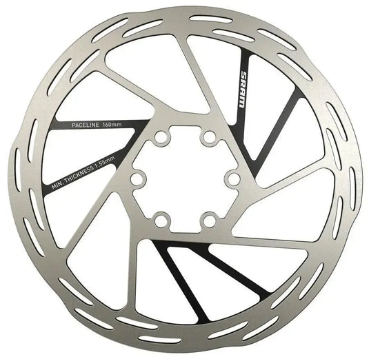 SRAM ROTOR PACELINE CENTERLOCK 160MM ROUNDED A2 (INCLUDES LOCKRING)