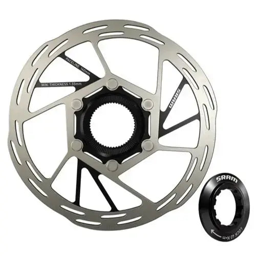 SRAM ROTOR PACELINE CENTERLOCK 160MM ROUNDED A2 (INCLUDES LOCKRING)