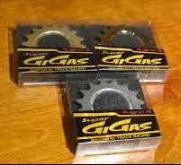 SUGINO TRACK COGS | GIGAS - ALLOY SILVER