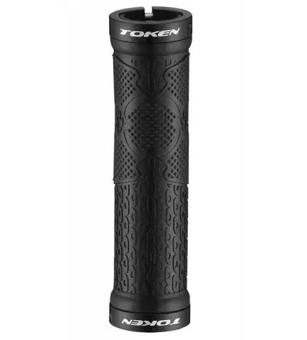 TOKEN LOCKING GRIPS | MTX FOR MTB FLAT BAR CBG9881-BKTK Longshine MADOVERBIKING