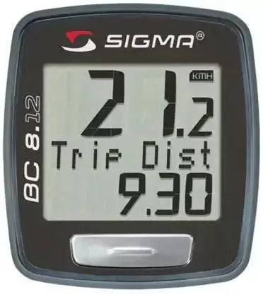 Sigma Sport Bc 8.12 Wired Bicycle Speedometer