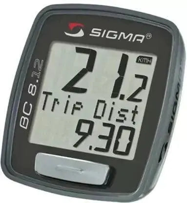 Sigma Sport Bc 8.12 Wired Bicycle Speedometer