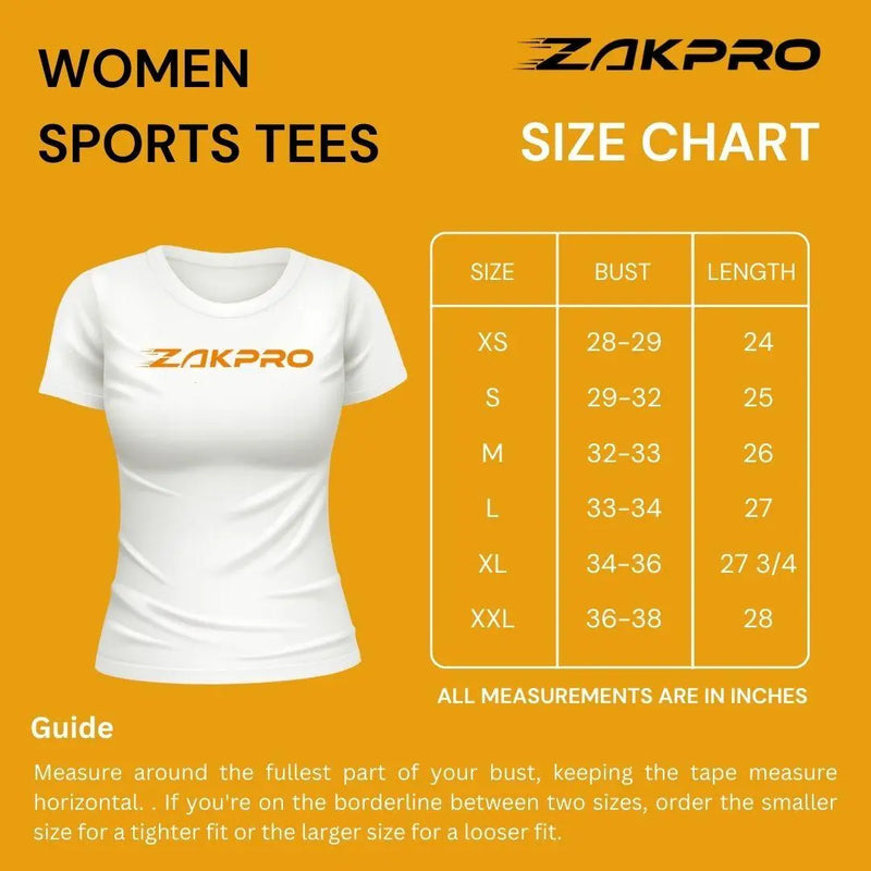 Load image into Gallery viewer, ZAKPRO Women Sports Tees (Z Series)
