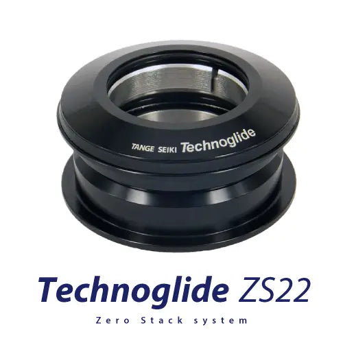 TANGESEIKI TECHNOGLIDE ZS22 ZERO-STACK HEADSET | ZS44 (BLACK) - MADOVERBIKING