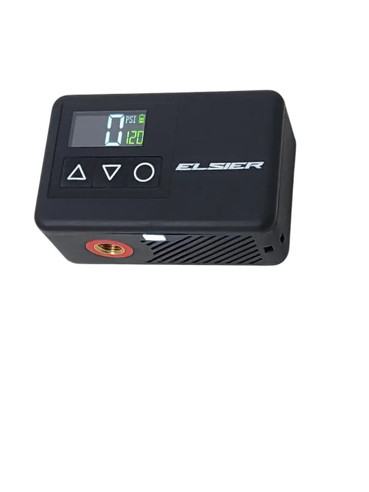 Portable Electric Pump | ELSIER - 120 psi, Rechargeable, Presta/Schrader Compatible - MADOVERBIKING -  MADOVERBIKING