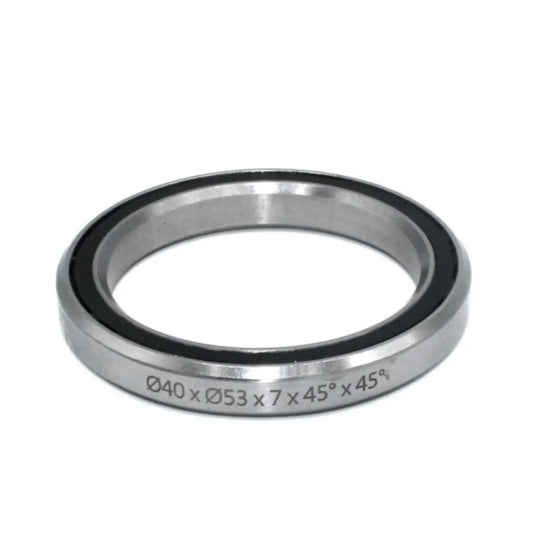 BLACKBEARING D6 HEADSET BEARING | STAINLESS STEEL (40 X 53 X 7 MM 45/45°) - MADOVERBIKING