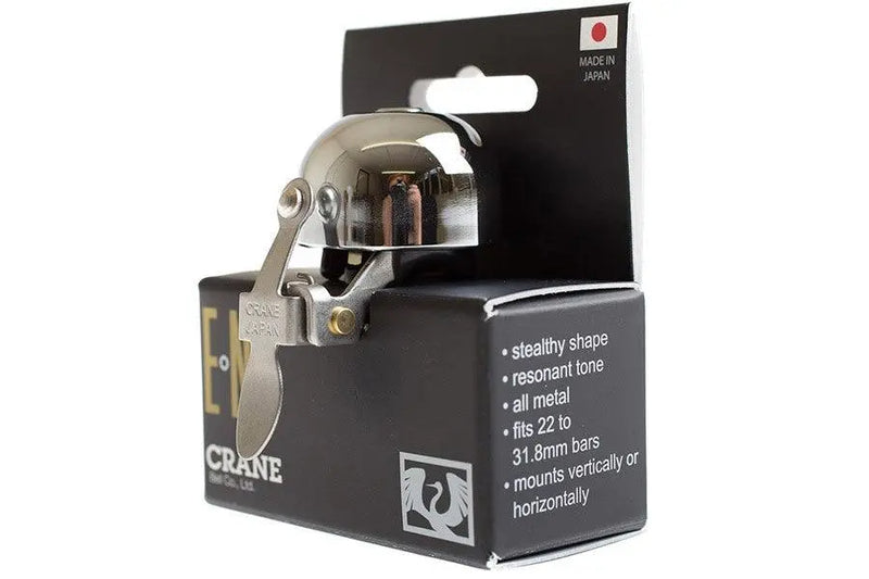 Load image into Gallery viewer, Crane E-NE Clamp Band Mount Bell (Chrome) - MADOVERBIKING -  CRANE BELLS

