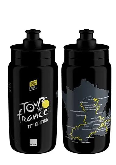 Elite Bottle Fly 550 TOUR DE FRANCE MAP BLACK 550 ML