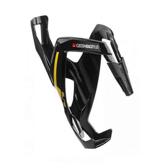 Elite Bottle Cage Custom Race Plus Black Yellow Graphic 2020
