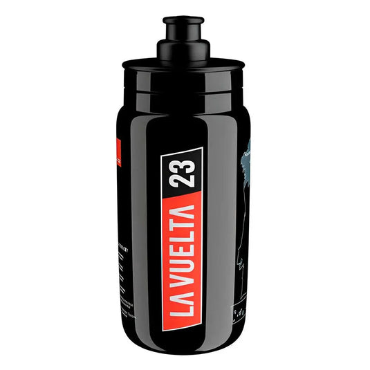 Elite Bottle Fly 550Ml Vuelta Black Map 2023