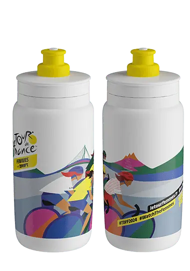 ELITE FLY TEAMS TOUR DE FRANCE WOMEN 2024 WATER BOTTLE - 550ML