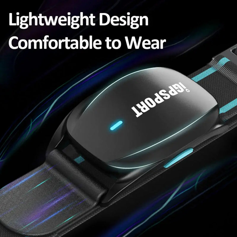 Load image into Gallery viewer, iGPSPORT HEART RATE SENSOR | HR70 - ANT+ &amp; BLUETOOTH, WATERPROOF, COMPATIBLE WITH CYCLO-COMPUTERS, INDOOR TRAINERS, ANDROID &amp; IPHONES - MADOVERBIKING
