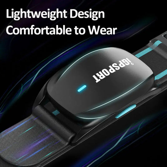 iGPSPORT HEART RATE SENSOR | HR70 - ANT+ & BLUETOOTH, WATERPROOF, COMPATIBLE WITH CYCLO-COMPUTERS, INDOOR TRAINERS, ANDROID & IPHONES - MADOVERBIKING