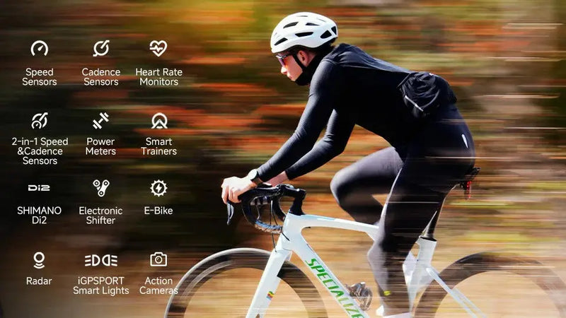 Load image into Gallery viewer, iGPSPORT BINAVI AIR | GPS BIKE NAVIGATOR &amp; COMPUTER - 30H BATTERY, 3" COLOR DISPLAY, 77G ULTRA LIGHTWEGHT - MADOVERBIKING
