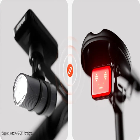 IGPSPORT ET6 Smart Emoji Taillight IGPSPORT MADOVERBIKING