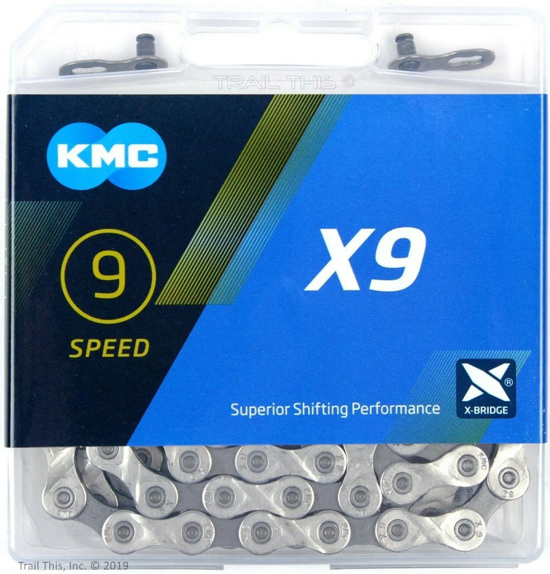 Load image into Gallery viewer, KMC Bicycle Chain X9 (9 Speed)
