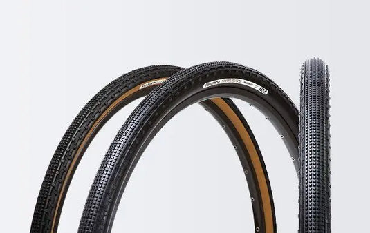 PANARACER GRAVELKING SK TLR TYRE | AMBER SIDEWALL (700 X 35C) - MADOVERBIKING