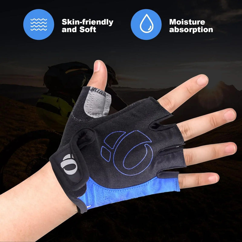 Load image into Gallery viewer, Pearl Izumi Half Finger Riding Gloves Sweat Absorbing Heat Dissipation Nylon Gloves
