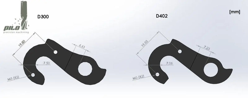 Load image into Gallery viewer, PILO DERAILLEUR HANGER FOR CARRERA, WILIER | GH-D402 - MADOVERBIKING
