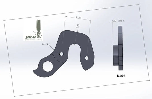 PILO DERAILLEUR HANGER FOR COLNAGO 2015 | GH-D602 - MADOVERBIKING
