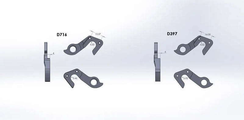 Load image into Gallery viewer, PILO DERAILLEUR HANGER FOR GT | GH-D716 - MADOVERBIKING
