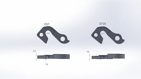 PILO DERAILLEUR HANGER FOR GT | GH-D723 - MADOVERBIKING