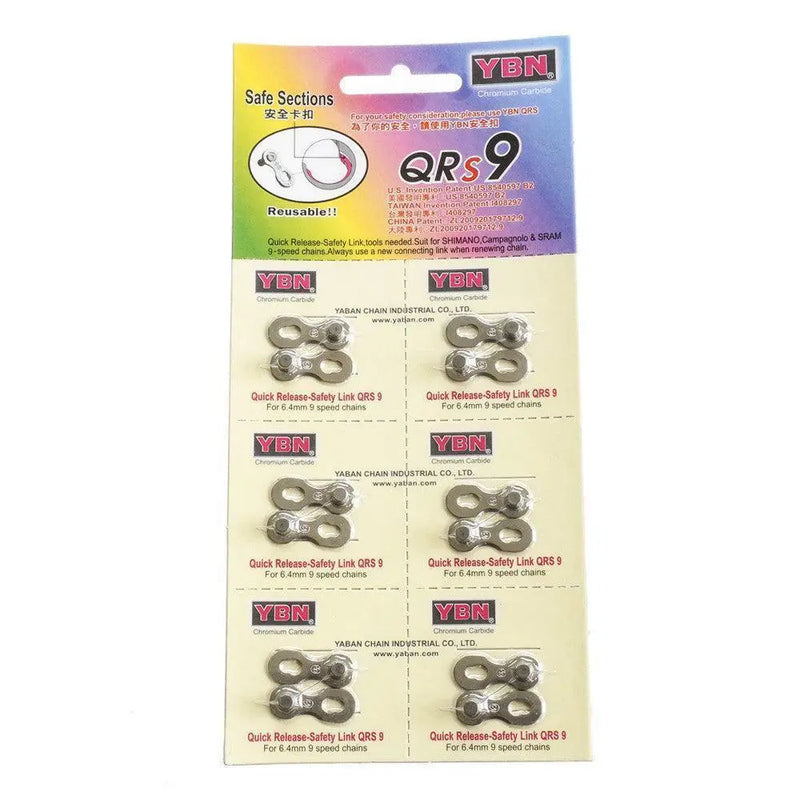 Load image into Gallery viewer, Ybn Qrs9 Chain Missing Link Connectors
